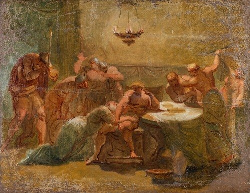 Priam before Achilles
