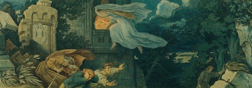 Die schöne Melusine; IX. Melusines Mutterschmerz (1869)