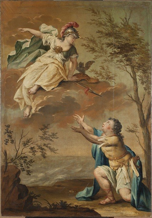 Athena and Odysseus (1750)