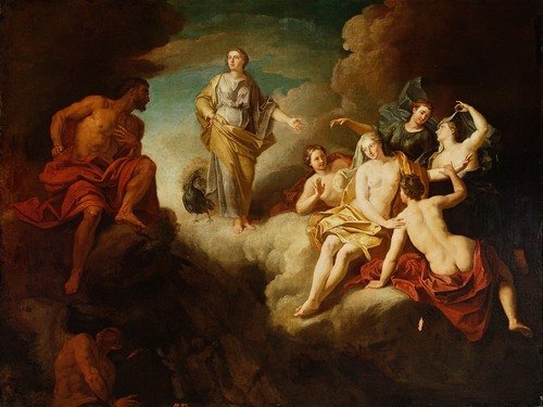Juno asks Aeolus to destroy Aeneas’s ships (1727)