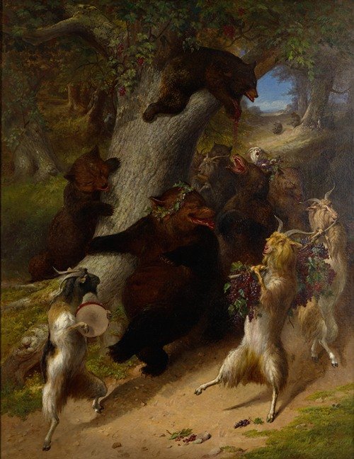 The March of Silenus (circa 1862)