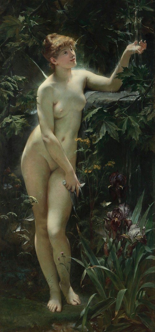 Psyche at the source (1887)
