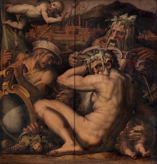 Allegory of Borgo San Sepolcro and Anghiari (1563 – 1565)