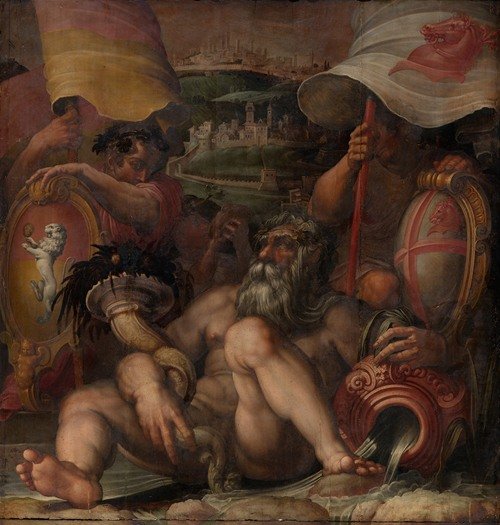 Allegory of Colle val d’Elsa and San Gimignano (1563 – 1565)