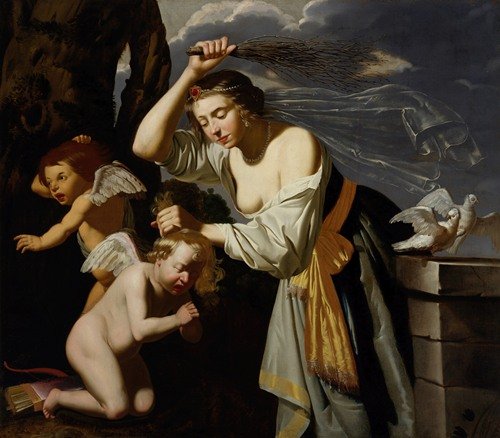 Venus Chastising Cupid (1628)