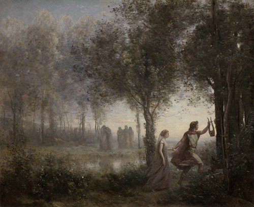 Orpheus Leading Eurydice from the Underworld (1861)