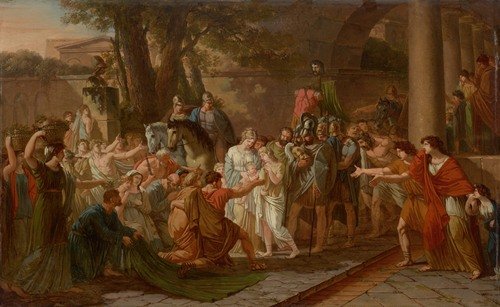 The funeral of Philopoemen