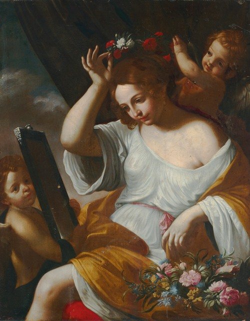 Venus at her toilet