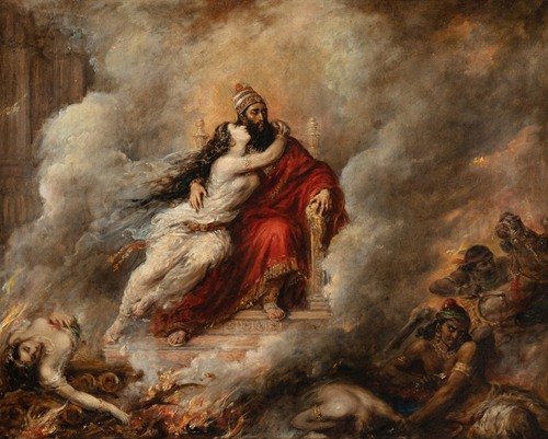 The Death of Sardanapalus