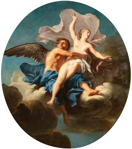 Boreas raises Orithyia