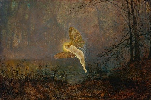 Midsummer Night or Iris (1876) — John Atkinson Grimshaw