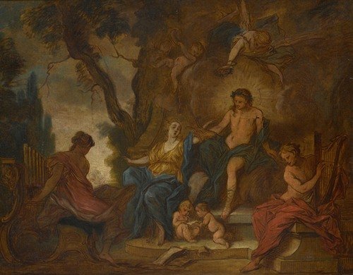 Apollo and the muses