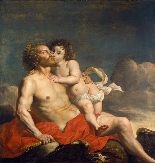 Jupiter and Ganymede (1660-1669)