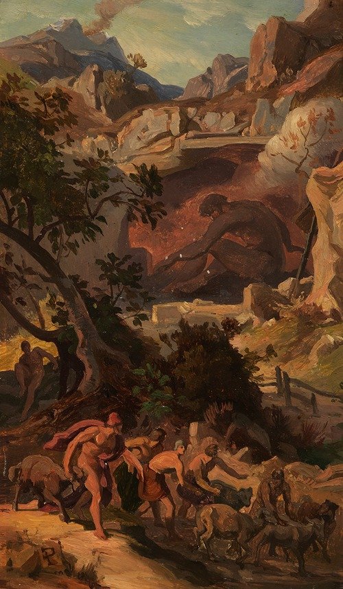 Odyssee-Zyklus 9 (1864) — Friedrich Preller the Elder