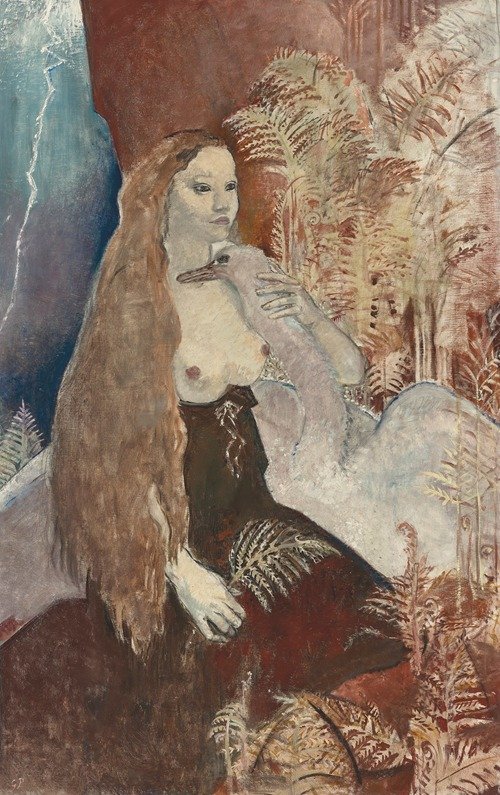 Leda and the Swan (circa 1932)