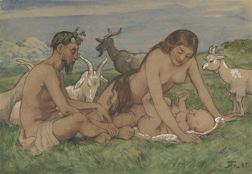 Family of Fauns (1887)