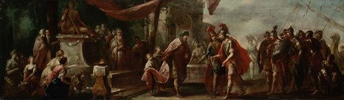 Aeneas Arriving in Latium (ca 1760)