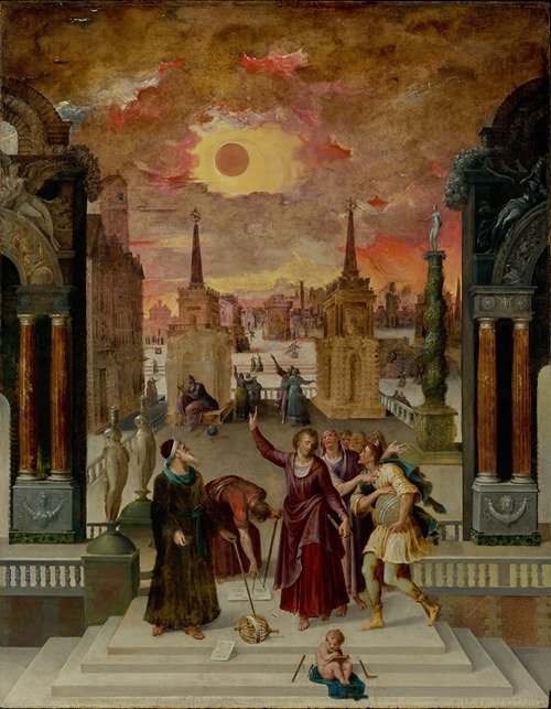 Dionysius the Areopagite Converting the Pagan Philosophers (1570s)