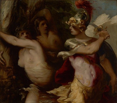Rinaldo’s Conquest of the Enchanted Forest (about 1650–1655)