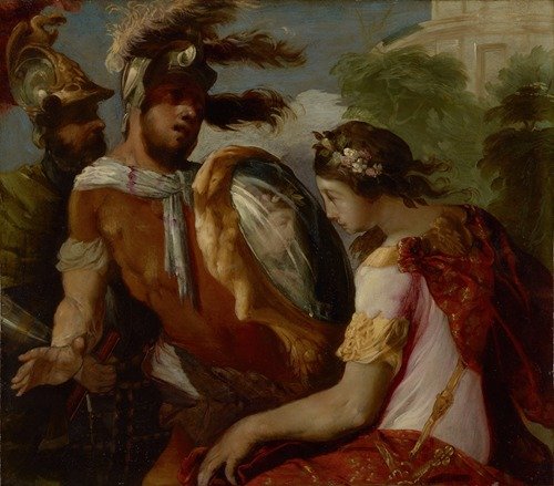 Rinaldo and the Mirror-Shield (about 1650–1655)
