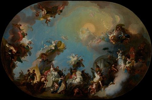 The Glorification of the Union of the Houses of Hapsburg and Lorraine (1775)