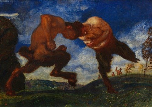 Kämpfende Faune (1898)