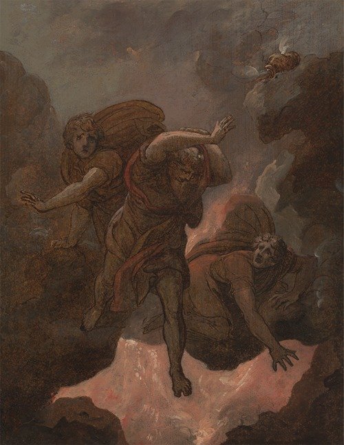 The Judgement of Korah, Dathan and Abiram (ca. 1801)