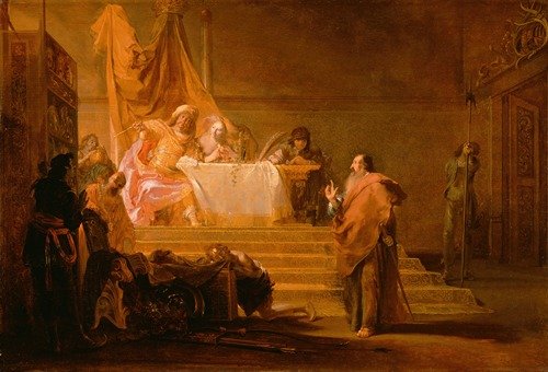 Solon before Croesus (about 1650–1652)