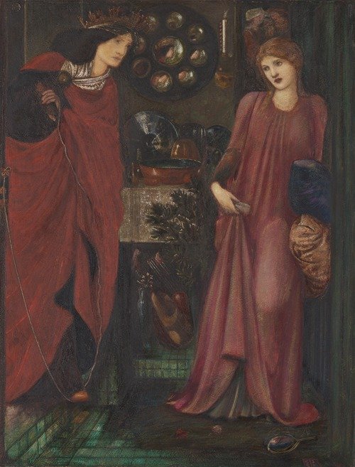 Fair Rosamund and Queen Eleanor (1861)