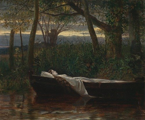 The Lady of Shalott (1862)