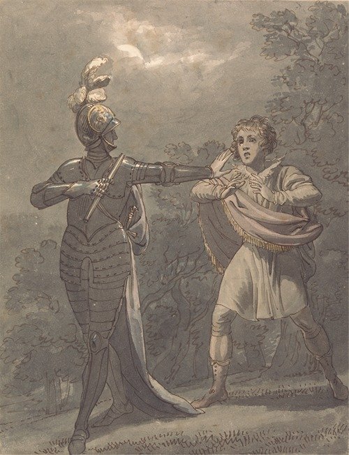 Hamlet and the Ghost (ca. 1820)