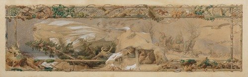 Jahreszeitenzyklus; Der Winter (1863)