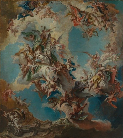 Hochherzigkeit, Freigebigkeit und die Künste (1749)