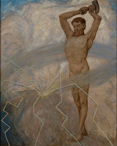 Juli (der Donnergott Thor) (1906)