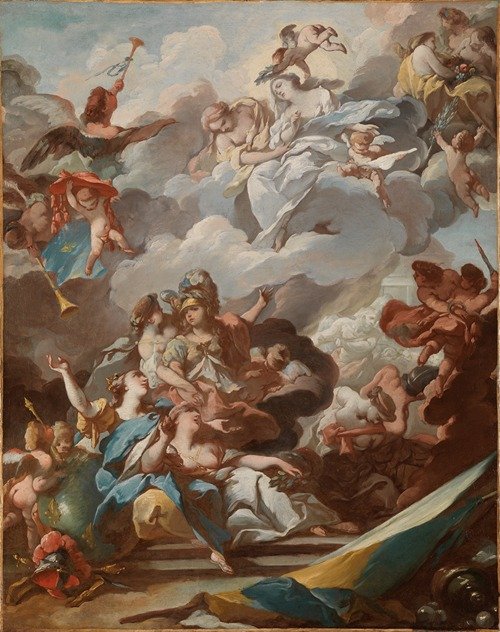 Allegory of the Peace of Vienna 1735 (ca 1735)