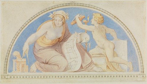 Allegorie der Mathematik (1838-1840)