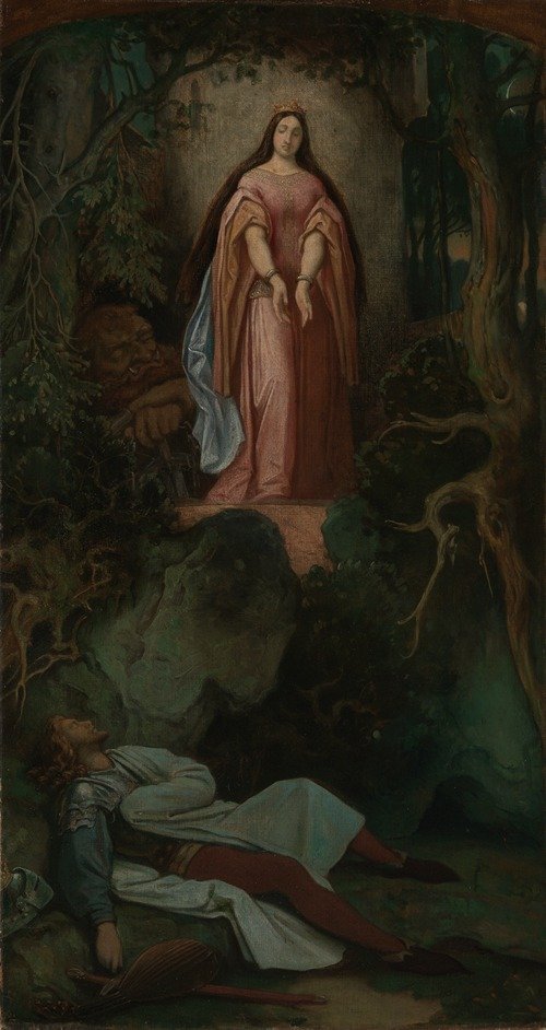 Der Traum des Ritters (ca 1859)