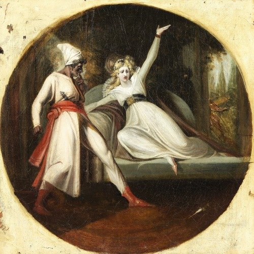 Leonora Discovers Alonzo’s Dagger