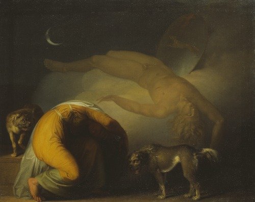 The Spirit of Culmin Appears to his Mother (From the Songs of Ossian) (ca 1794)