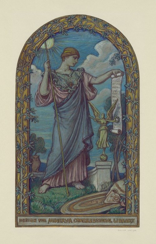 Design for Minerva (1896)