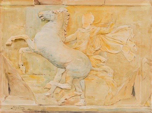Central Metope of the Frieze of Phidias, Parthenon (ca. 1909-1912)