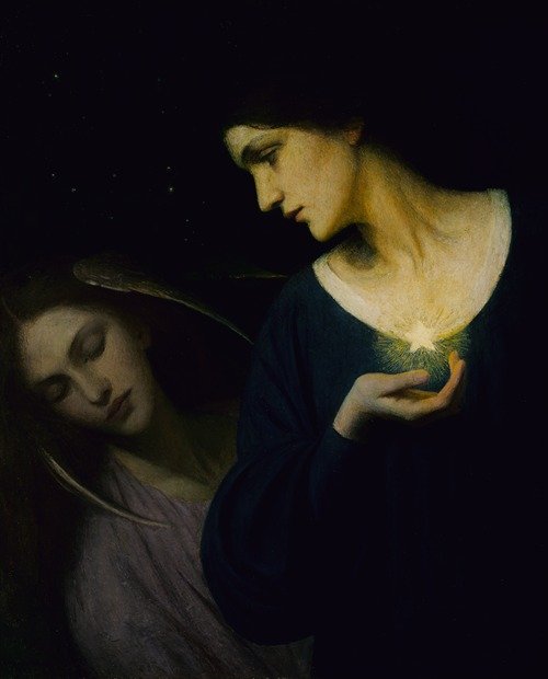 Night and Her Daughter Sleep (1902)