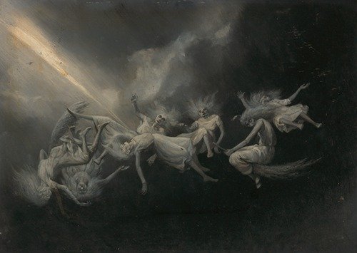 Lightning Struck a Flock of Witches