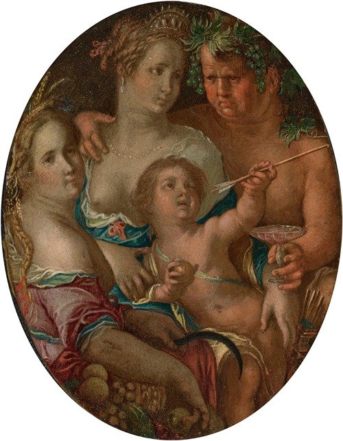 Venus, Cupid, Bacchus and Ceres