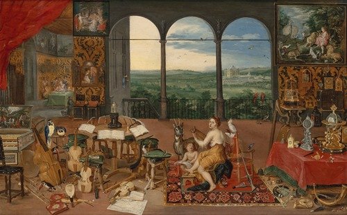 The Five Senses; Hearing — Jan Brueghel the Younger