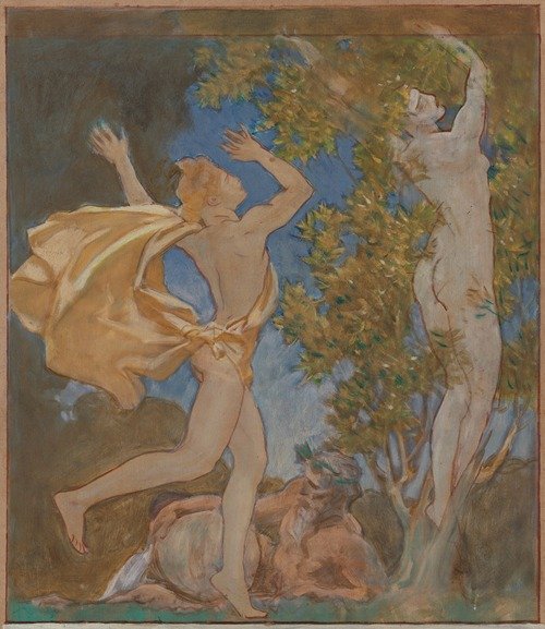 Apollo and Daphne (c. 1916) — John Singer Sargent