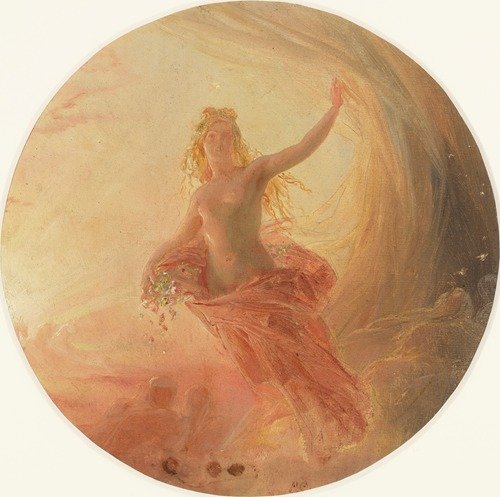 Le jour écartant les voiles de la nuit (1851)