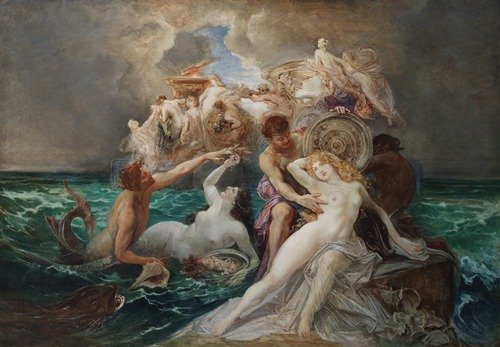 Poseidon und die Nereiden