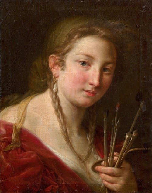 Allegory of painting — Pompeo Batoni