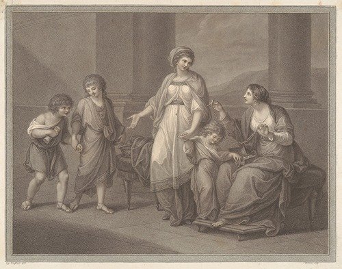 Cornelia, Mother Of The Gracchi (1788)